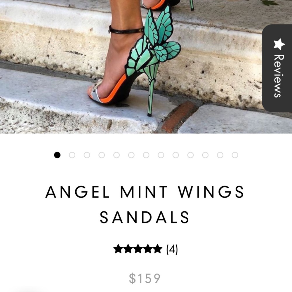 Butterfly wing shoes